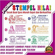 Stempel Nilai Siswa